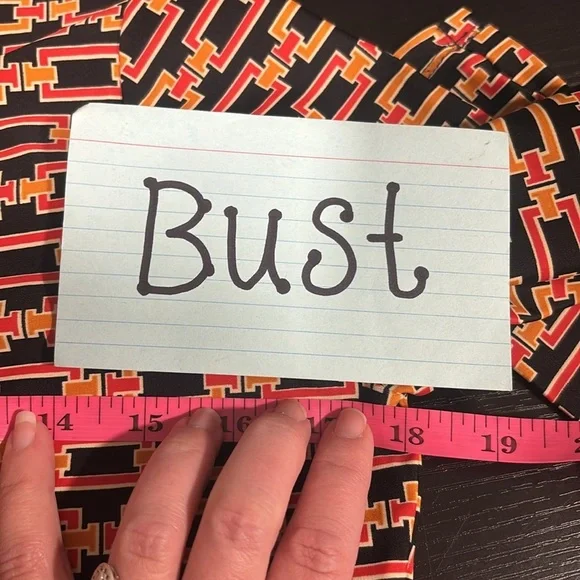 Jude Connally multi chain black and orange turtleneck size medium - Picture 7 of 8